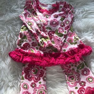 🌹Giggle Moon flower matching set